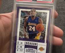 Kobe Bryant NBA Contenders season ticket psa 7