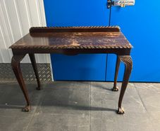 Vintage mahogany side table