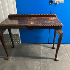 Vintage mahogany side table