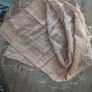 Taupe Vintage Scarf Image 3