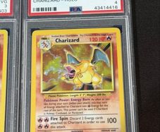 Pokemon - Charizard Graded - PSA 4
