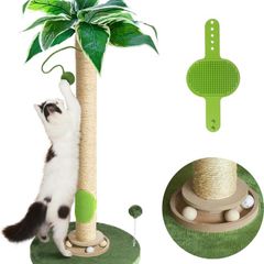 Fantasreen 88cm Cat Scratching Post with Toy Mouse and Track Ball - Brand New Sealed