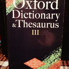The Oxford Dictionary And Thesaurus 3.