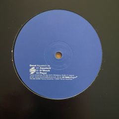 Decal - Aquatech EP - Trama Industries - TIN002- Released Year 2000