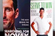 2 NOVAK DJOKOVIC books 6 euro for both