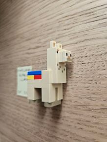 lego minellama01 alpaca/llama, set minecraft 21167