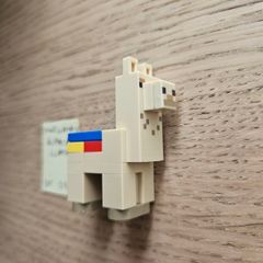 lego minellama01 alpaca/llama, set minecraft 21167