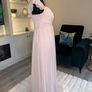Ladies Blush Pink Bridesmaid Maternity Dress / Special Occasion Dress from Little Mistress. Size UK 8 / EU 36 Image 7