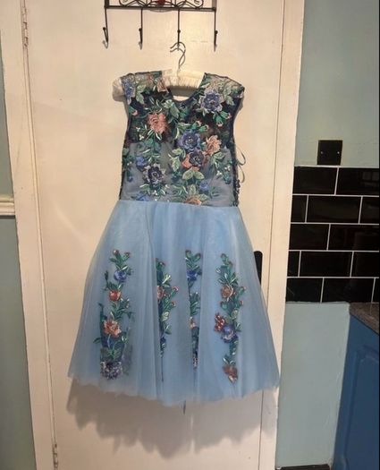 Blue KoKo confirmation dress