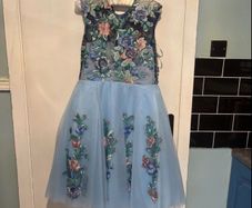 Blue KoKo confirmation dress