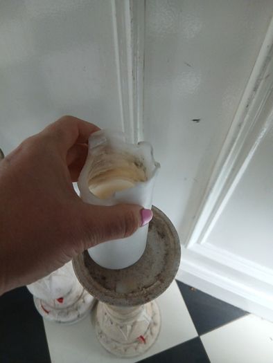 tall candle holder