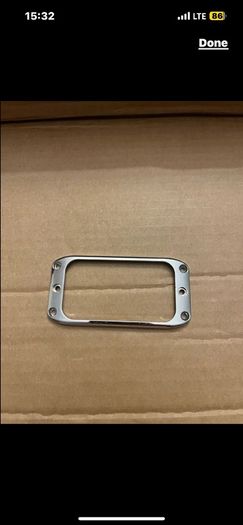 Humbucker Pickup Mounting Rings Frame Mounting Rings chrome guitar parts accessories