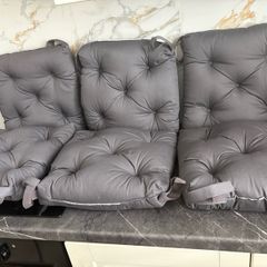 Outdoor chair cushions