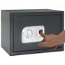 Digital Safe with Fingerprint Dark Grey 35x25x25 cm Image 8