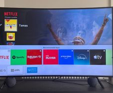 Samsung 55" curved UHD LED tv (UE55RU7300K)