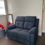 Brand new 3 seater & 2 seater recliner sofa suite set in slate grey fabric Image 2