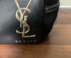 YSL makeup bag