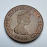 Old English Coin, 2 Pence 1989 Bailiwick of Jersey Image 4