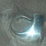 Vintage 925 silver rose quartz ring Image 9