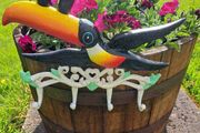 heavy duty  Guinness  cast iron  coat  hanger