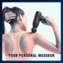 Muscle Massage Gun,TYIAUS Massage Gun Deep Tissue,30 Speeds Powerful Percussion Massager,Portable Muscle Gun,6 Massage Heads,LCD Touch Screen, Handheld Body Massager for Muscle Pain Relief,Relax (FREE POSTAGE) Image 2