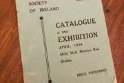 1939 Water Colour Society of Ireland Programme