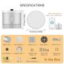 MOES Tuya Bluetooth Smart Lock Silver Image 8
