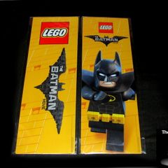 LEGO Set of Two Batman Movie Store Display Large Hard Vinyl Displays 2ft long New Never used Lego Batman Movie Store Display Not Cardboard