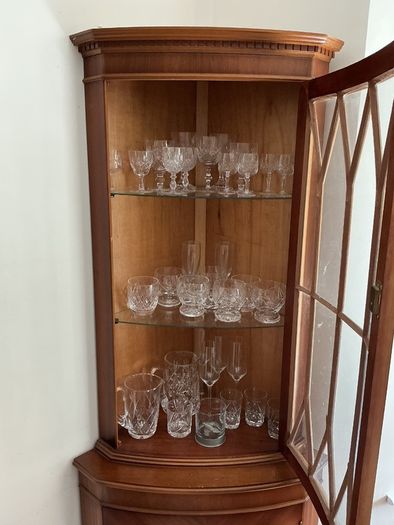 Vintage Corner Cabinet