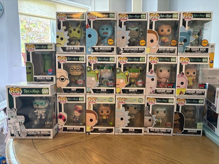 rick and morty funko pop