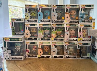 rick and morty funko pop