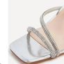silver   sandels Image 2