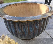 Old planter very large and heavy