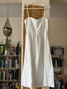 Reformation linen dress