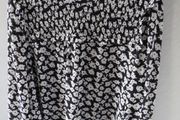 M &amp; S Top Black &amp; White Size 14 Loose