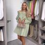 off the shoulder mini dress Image 2