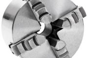 4 Jaw Self-Centering Lathe Chuck 100 mm Steel