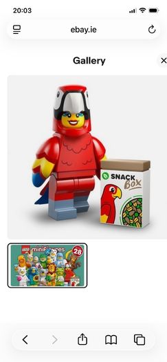 Lego Shrek mini-figures + Parrot Lady + Lego Book