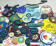 Vintage Girl Scouts Patch Collection  Over 60 Pieces + Extras