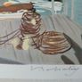 Limited edition lithograph The Port by Eugene Baboulene 34/140 Image 3