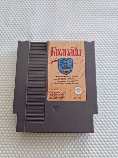 Faxanadu Nintendo Original Nes Arcade Retro Games Original