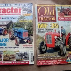 Two Vintage Tractor Magazines