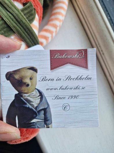 Bukowski soft toy, Henry mouse