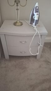 x2 bedside lockers