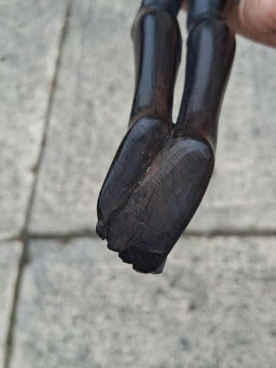 Mid Century Ebony African Corpus Christ