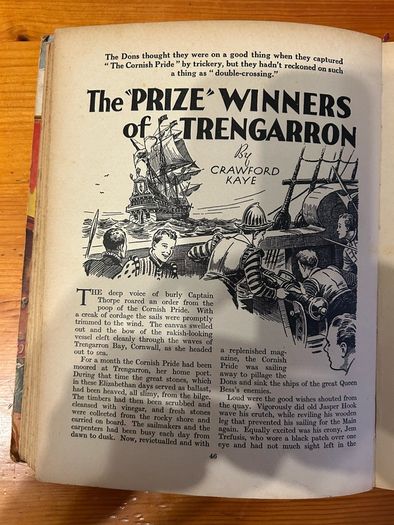Vintage annual:'The Hotspur Book for Boys' 1943