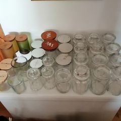 Free empty candle jars (Yankee candle, Woodwick etc.)