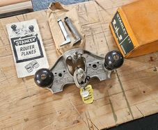 Stanley 71 router plane, complete and boxed