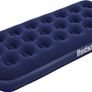 Single Size Air Bed | Inflatable Outdoor, Indoor Airbed for Camping, Quick Inflation Air Mattress, Blue (FREE POSTAGE) Image 2