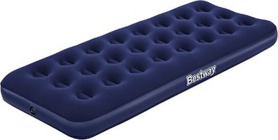 Pavillo Single Size Air Bed | Inflatable Outdoor, Indoor Airbed for Camping, Quick Inflation Air Mattress, Blue (FREE POSTAGE)
